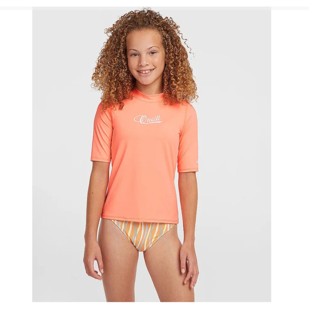 O´Neill - Licra niñ@s UPF40+ Skins S/SLV - Funky Peach 