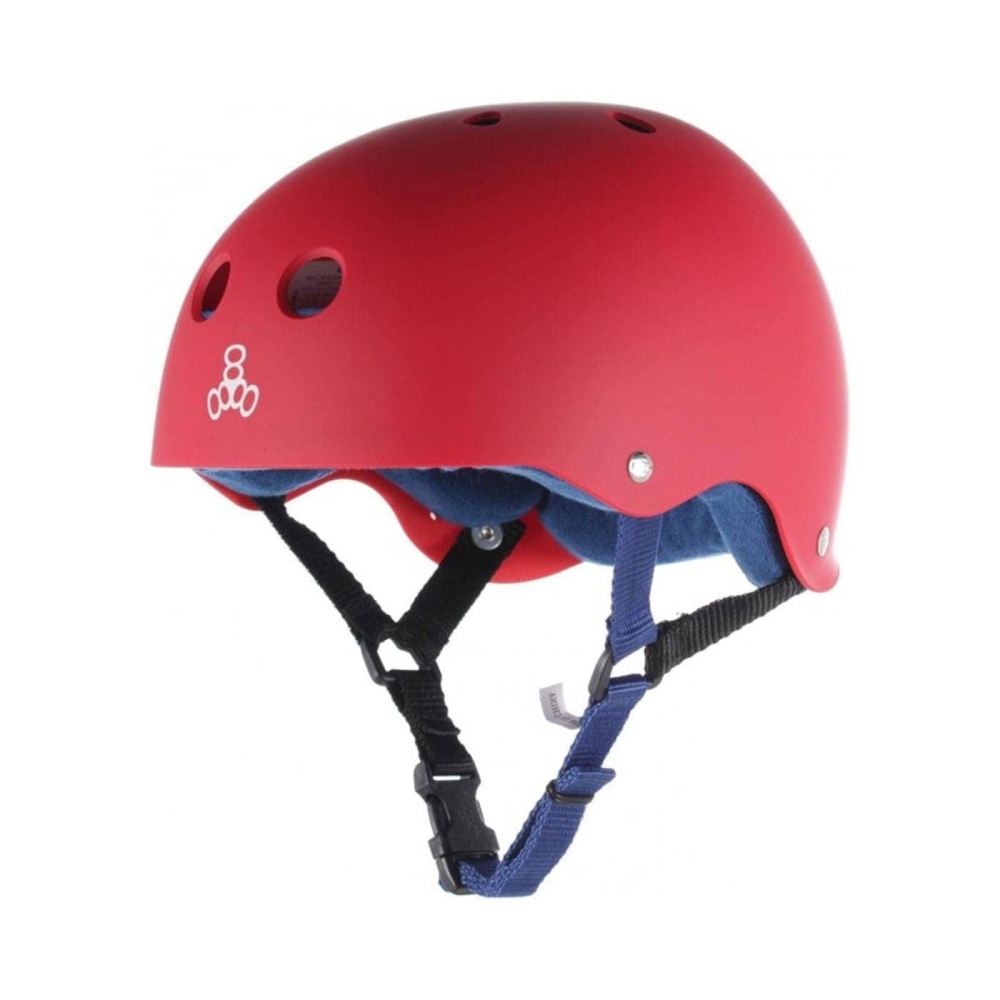 Triple Eight - Casco Brainsaver United Red Rubber 