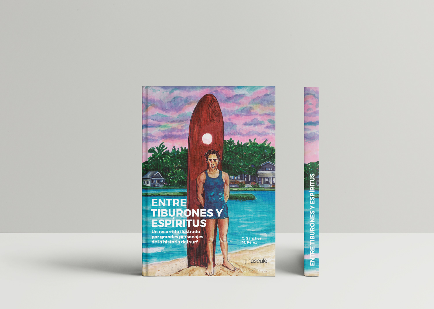 Entre tiburones y espiritus de C. Sánchez y M. Pérez