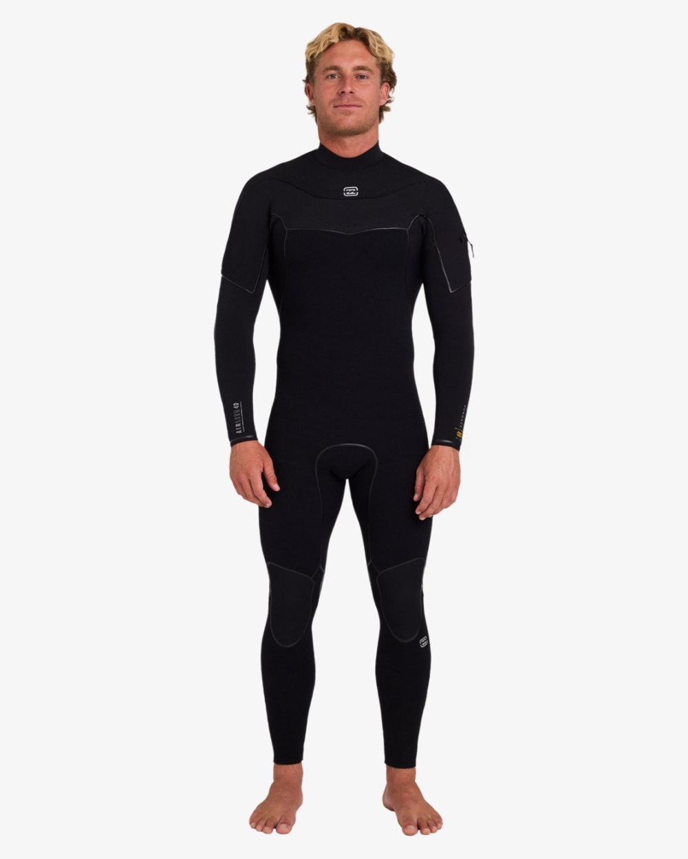 Billabong - Neopreno Furnace ULTRA Gullwing 4/3mm Chest Zip - Black 