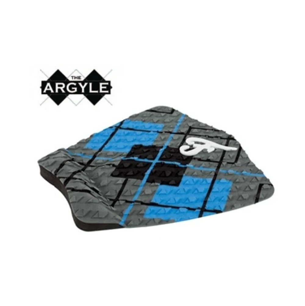 FAMOUS TRACTION - GRIP ARGYLE - GRIS/AZUL/NEGRO