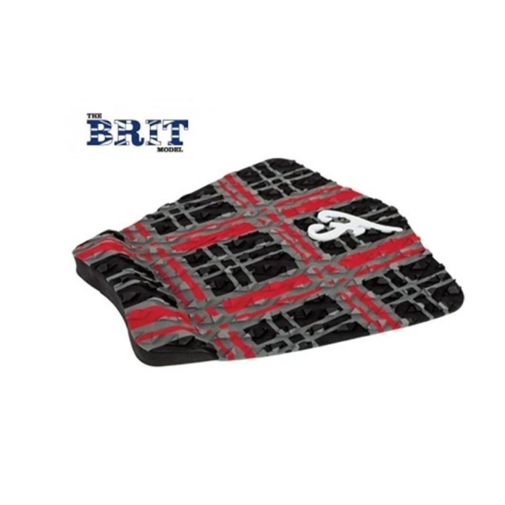 FAMOUS TRACTION - GRIP BRIT - NEGRO/ROJO/CARBON