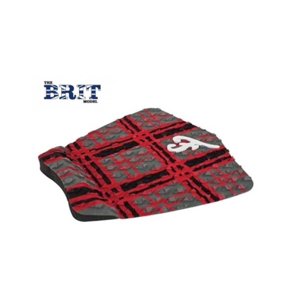 FAMOUS TRACTION - GRIP BRIT - ROJO/CARBON/NEGRO