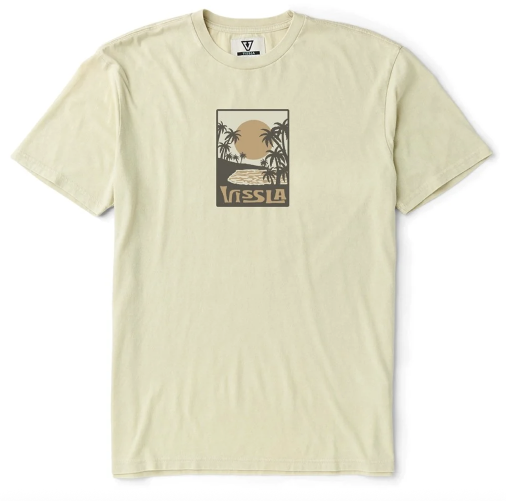 VISSLA - Nightscape Cosmic Wash Tee - NAT