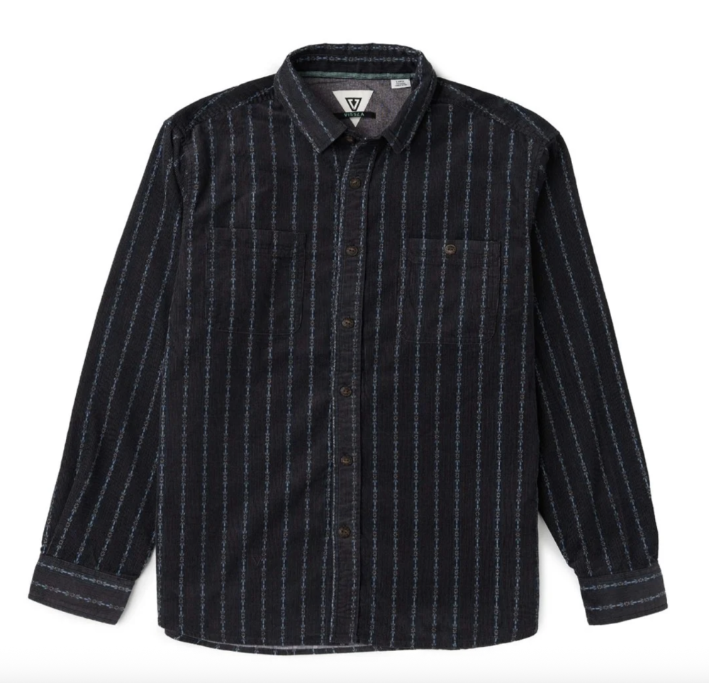 VISSLA - Rails Cord Printed Eco LS Shirt - PHA