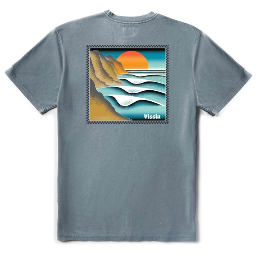 VISSLA - CAMISETA CLIFFS COSMIC WASH 