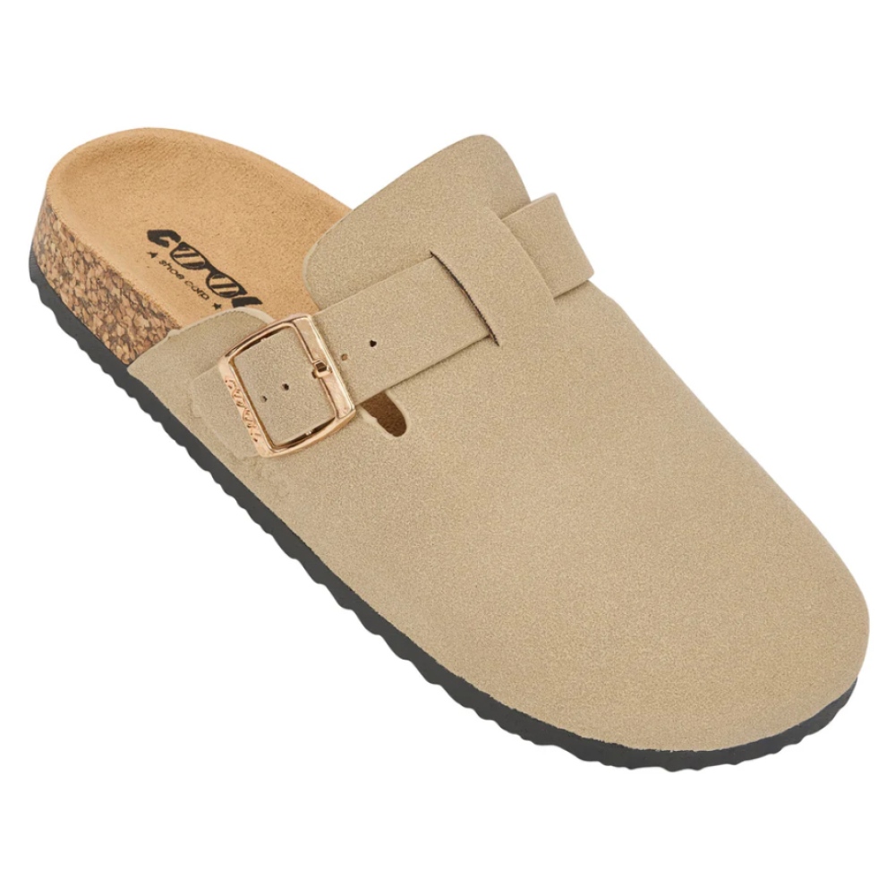 COOL - VALENCIA BEIGE MULE MUJER 