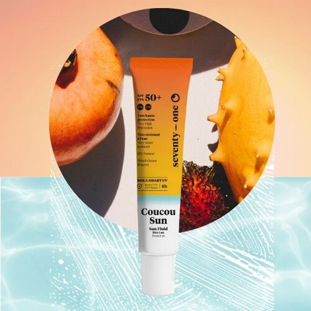 Seventy One - Crema Solar SPF50+ coucou Sun Fluid ROKA 40ml