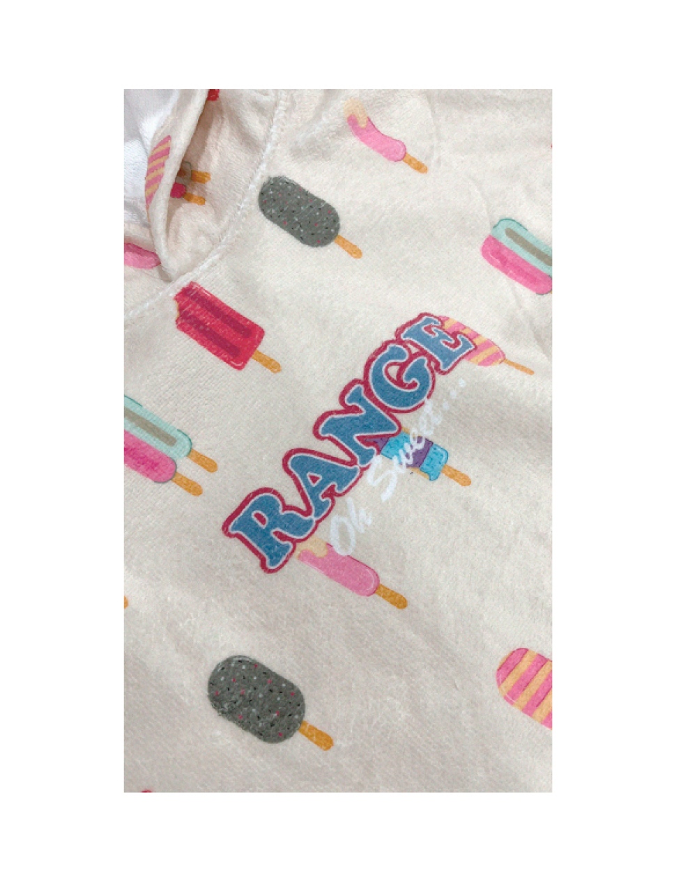 Range - Poncho Adulto ICE CREAM DREAM 