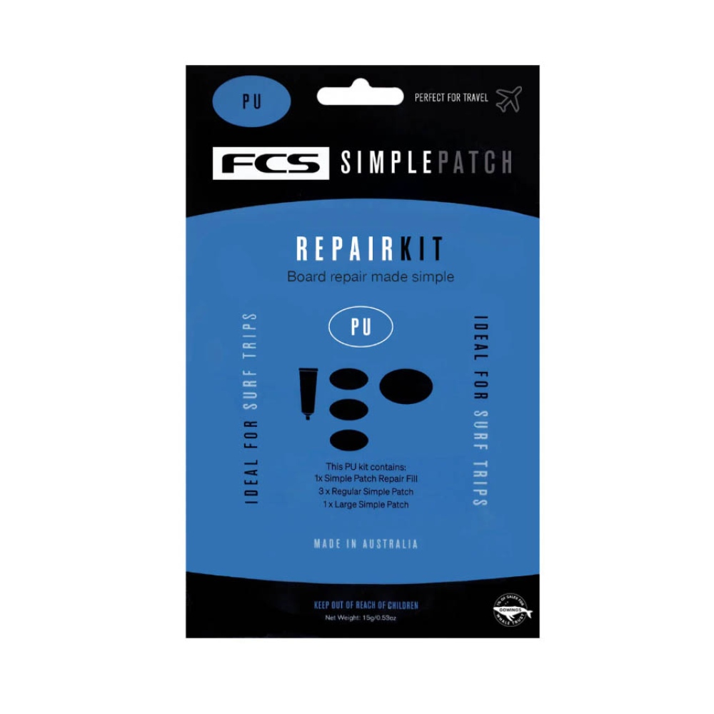 FCS - Parche Simple Repair KIT Poliester 