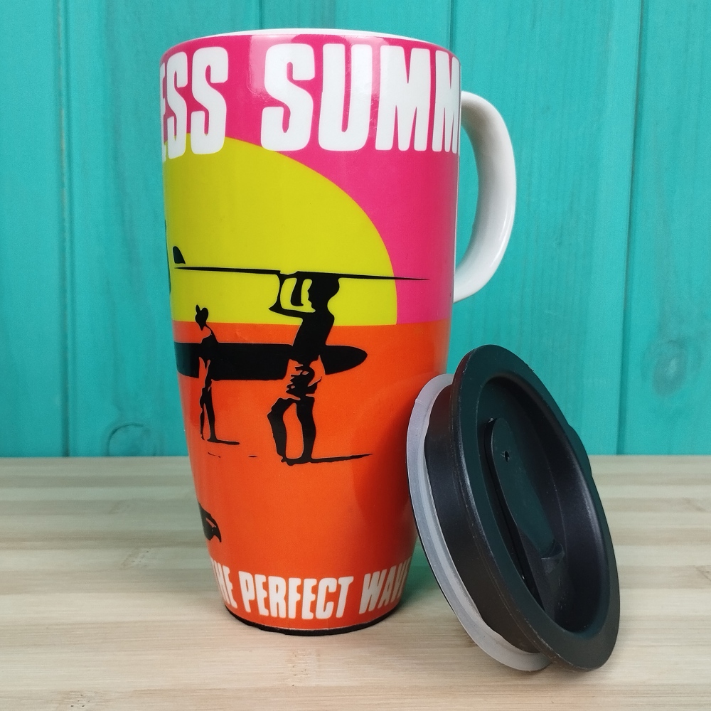 SKBAGS - ENDLESS SUMMER TAZA TERMO CERAMICA 