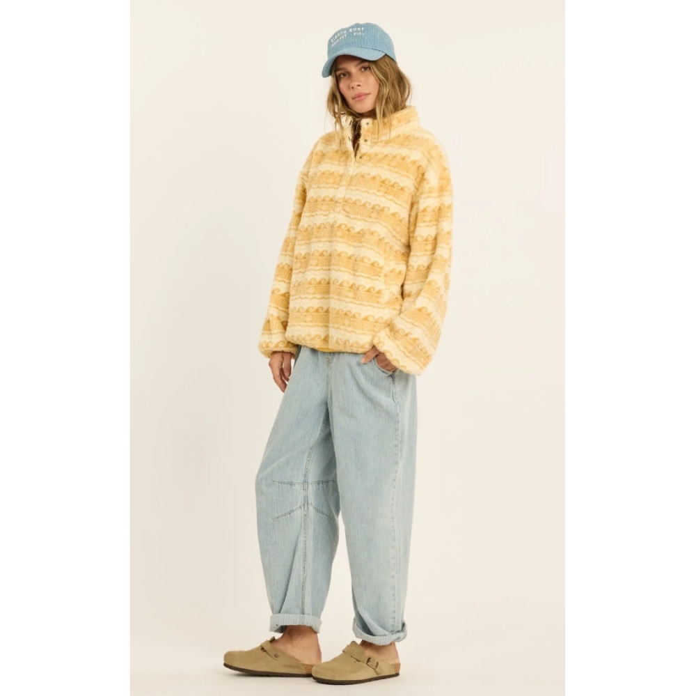 SISSTREVOLUTION - CHAQUETA Epic Wave Fuzzy Fleece - RATTAN 