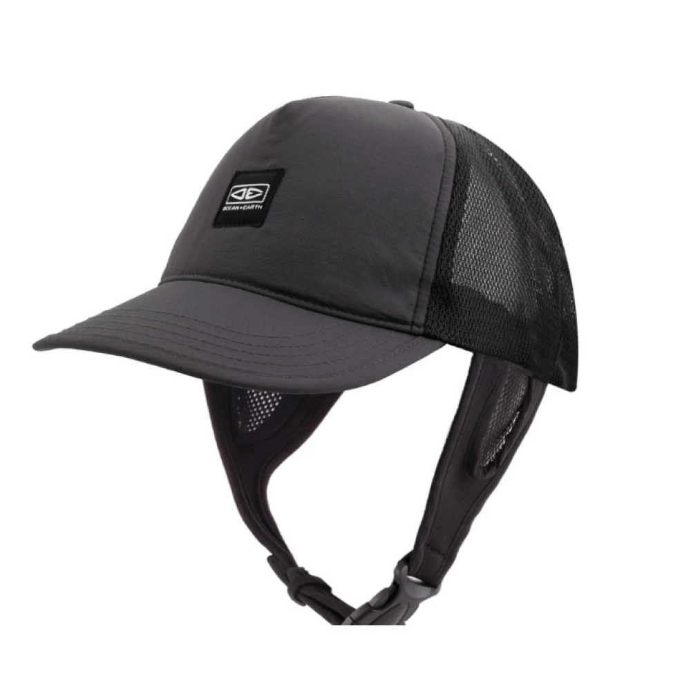 O&E - Surf Cap Indo Trucker/Kuta Mesh - Black 