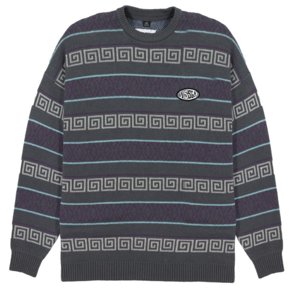 VISSLA - SWEATER JARED CREW NECK - PHANTOM 