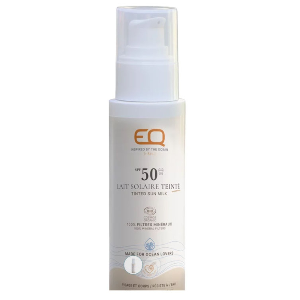 EQ - Protector Solar con color SPF50 Filtros Minerales 50ml