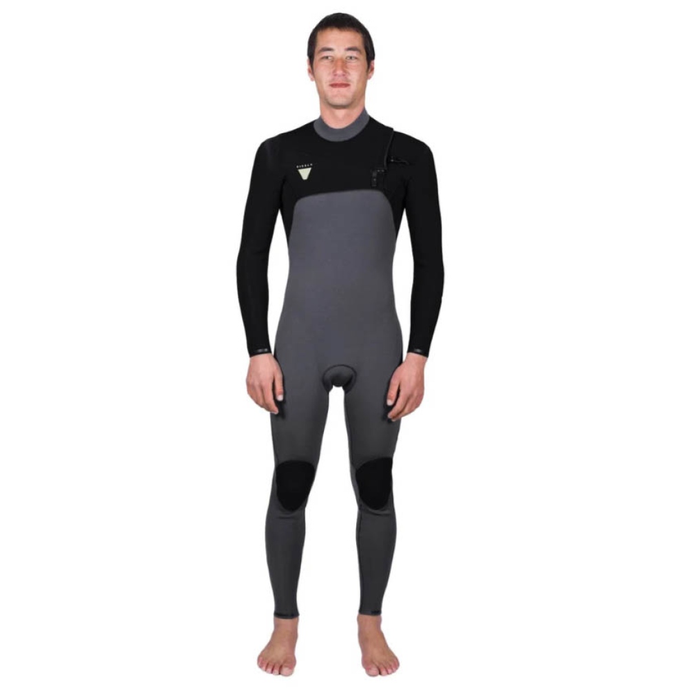 Vissla - Neopreno Natural Seas 3/2mm Chest Zip - Coal
