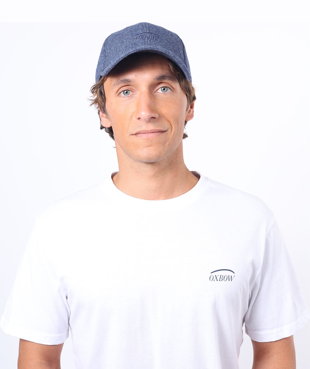 OXBOW - GORRA FLANEL DEEP MARINE 