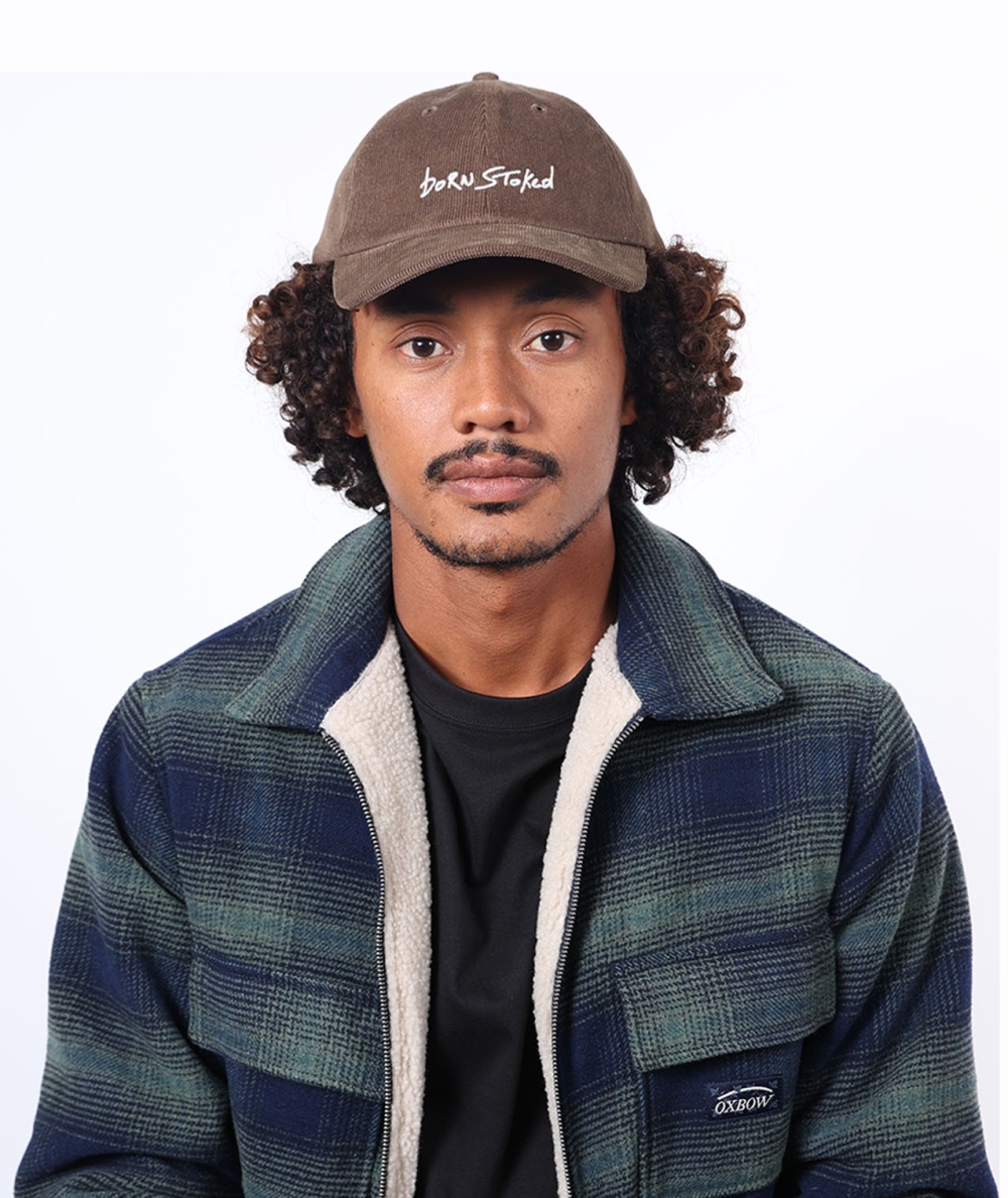 OXBOW - GORRA SLOGAN BROWN 