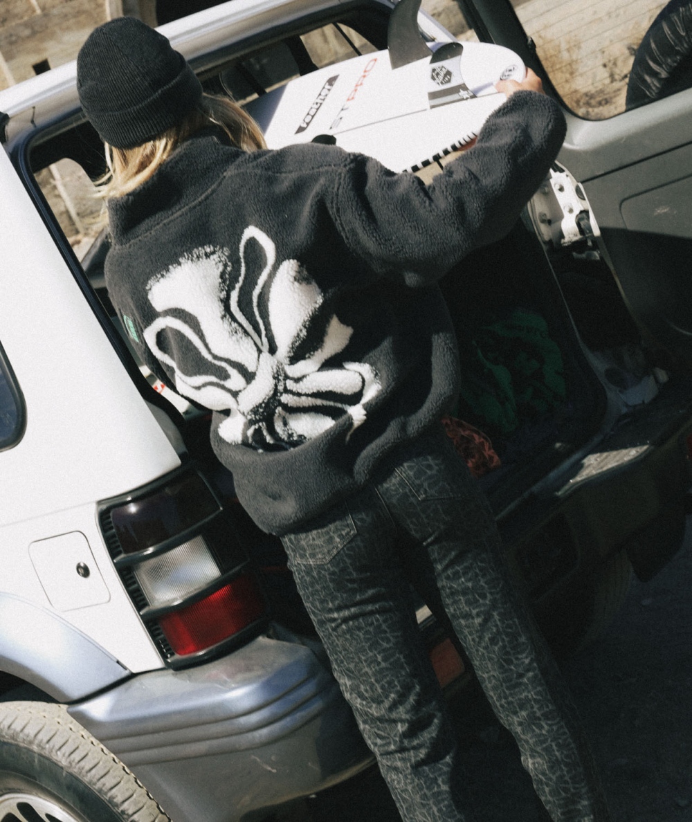 OXBOW - CHAQUETA POLAR WARPEDFLO CAVIAR 