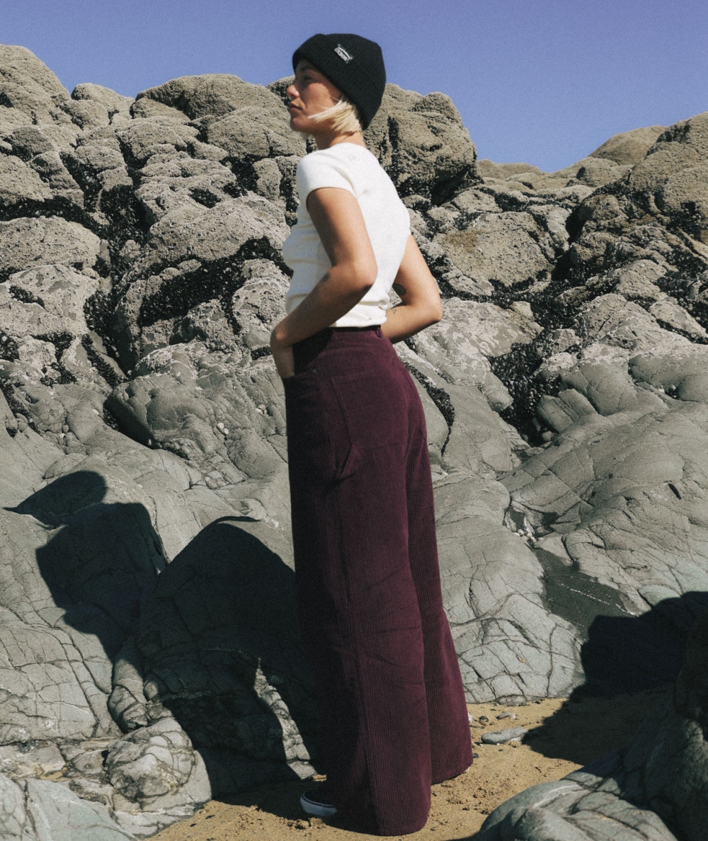 OXBOW - PANTALON CARPENTER RAISIN 