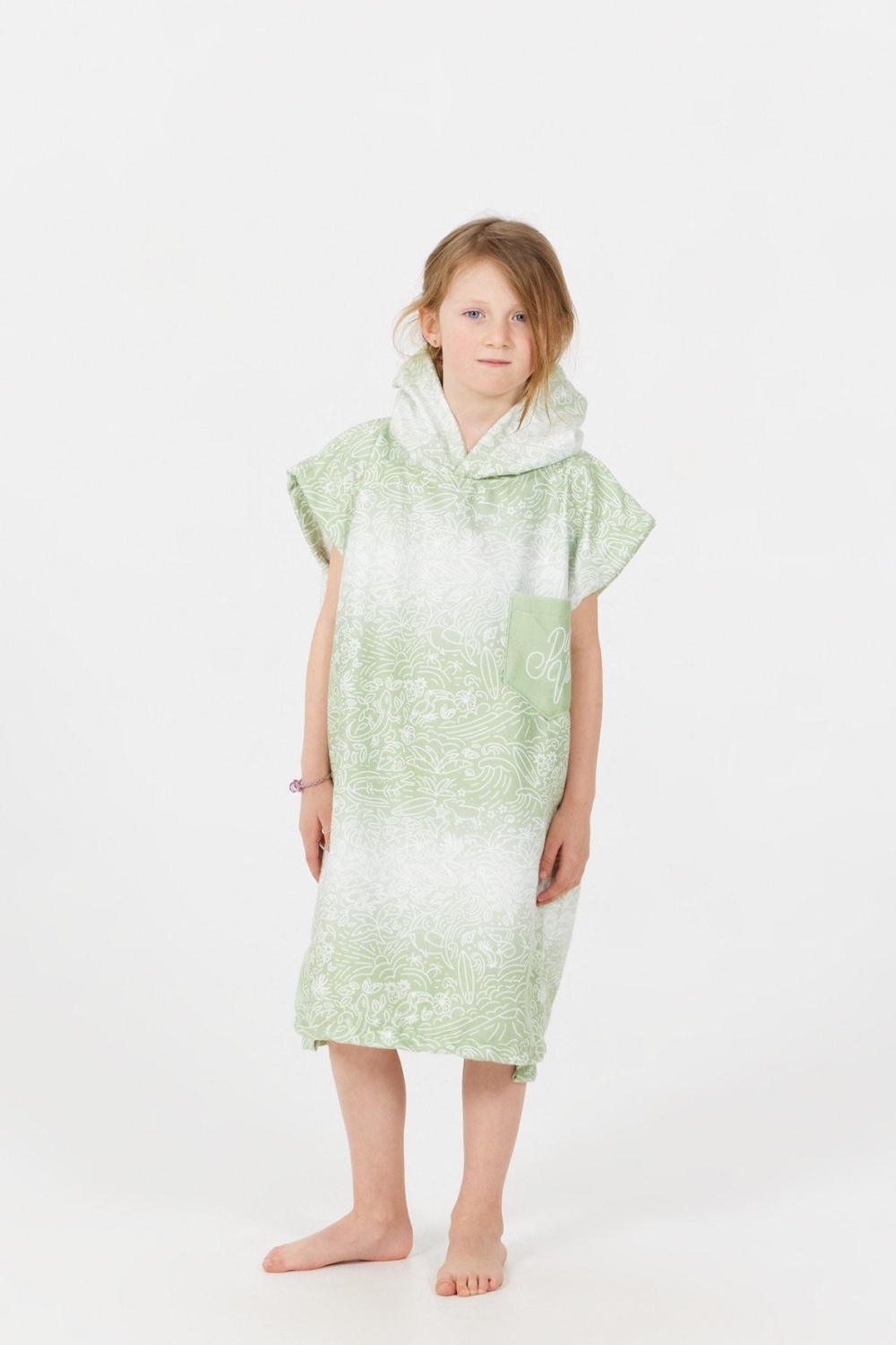After Essentials - Poncho Infantil Toddler Turkey Pura Vida 