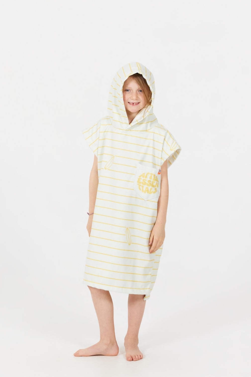 After Essentials - Poncho Infantil Toddler Turkey Surf Stripes 
