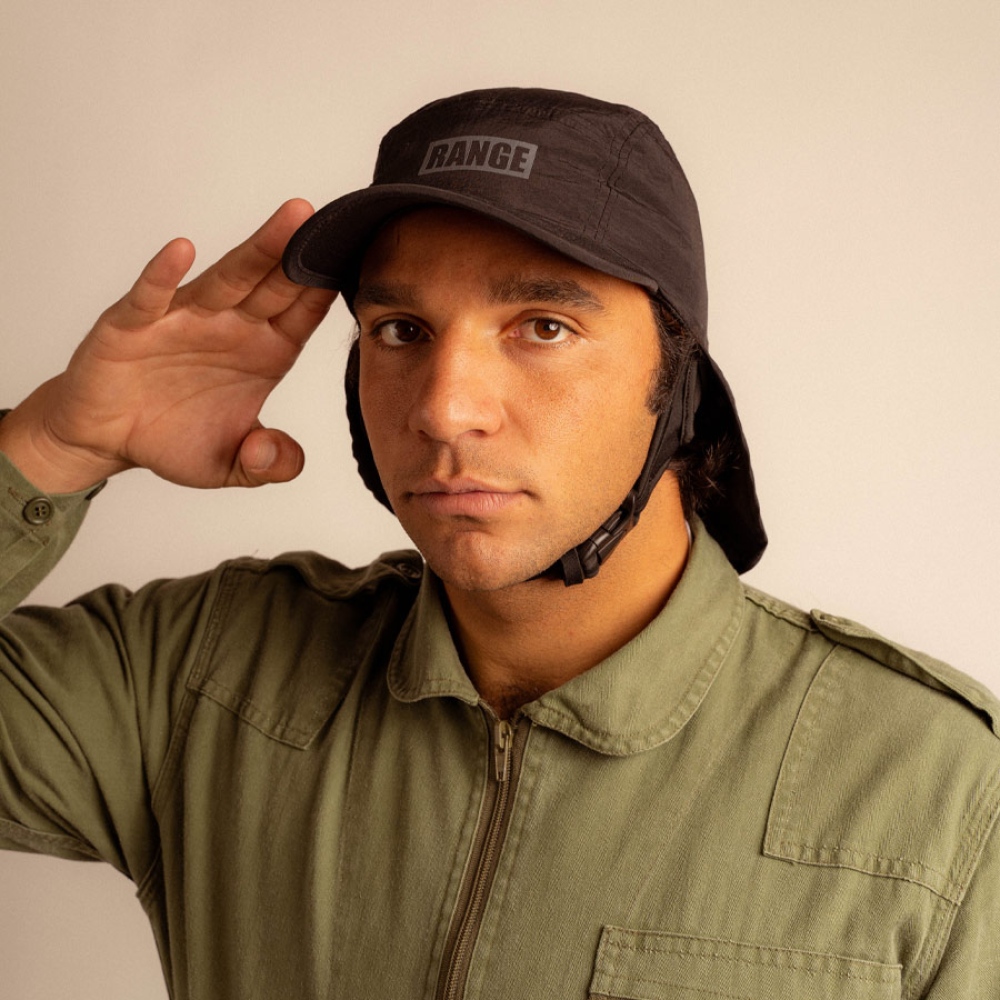 RANGE - Gorra Surf Cap - Black