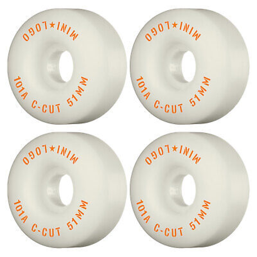 Mini Logo - 52mm 101A C-CUT Pack 4 Ruedas 